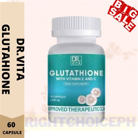 Dr Vita Glutathione With Vitamin E And Vitamin C Whiten Sin In Just 7