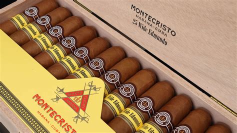 Montecristo Wide Edmundo N 25 Buy Authentic Cuban Cigars New World