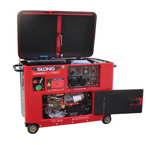 Slong Brand 7500W 8000W Silent Petrol Generator For Home China Silent