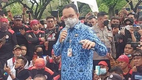 Anies Nilai Kenaikan Ump Persen Sangat Rasional