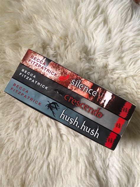 English Novels Hush Hush Series By Becca Fitzpatrick Hobbies Toys