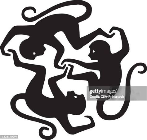 6168 Black And White Monkey Stock Photos High Res Pictures And