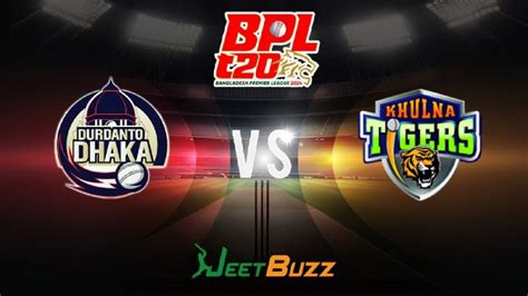 Durdanto Dhaka Vs Khulna Tigers Match Prediction Match