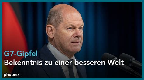 Olaf Scholz Und Joe Biden Zum Abschluss Des G7 Gipfels Am 21 05 23