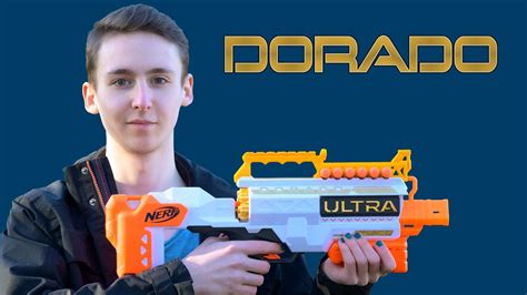 Nerf Ultra Dorado Unboxing Review Test MagicBiber Deutsch