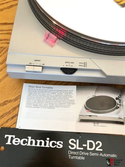 Refurbished Technics Sl D Semi Auto Direct Drive Turntable Heavy