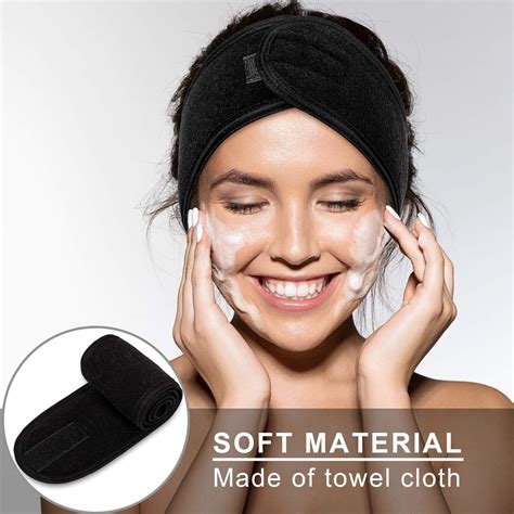 Whaline Spa Facial Headband Make Up Wrap Head Terry Cloth Headband