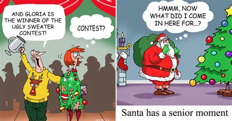 20 Funny One-Panel Christmas Comics From DT Walsh To Spark Your Festive Laughter