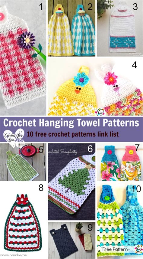 Crochet Hanging Towel Patterns Crochet For You