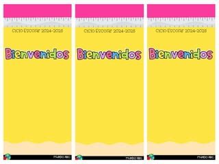 Tarjetas Para Detalles DE BIENVENIDA A PADRES DE FAMILIA PPT