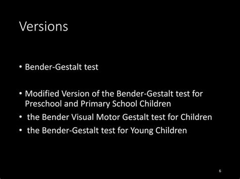 Bender gestalt test | PPT