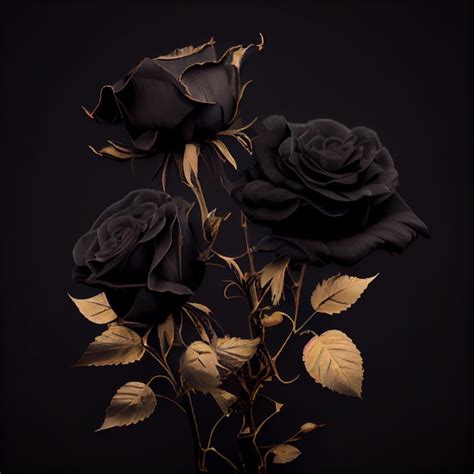 Background Black Rose Flower - Infoupdate.org