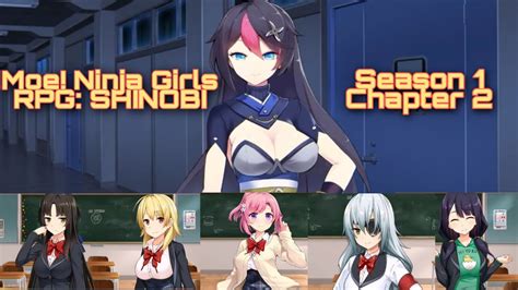 Moe Ninja Girls Rpg Shinobi Season 1 Chapter 2 Ninja Shadows Youtube