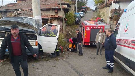 Denizli de feci trafik kazası 1 ölü 1 yaralı Denizli haber Denizli