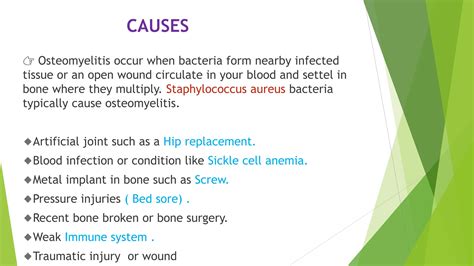 Osteomyelitis Ppt Or Slide Share It Is A Bone Disease Ppt