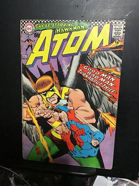 The Atom 31 1967 Hawkman X Over Key Mid Grade FN Wow Comic