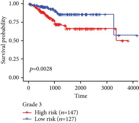 Survival Curve Showed The Os Rates Of The High And Low Risk Groups