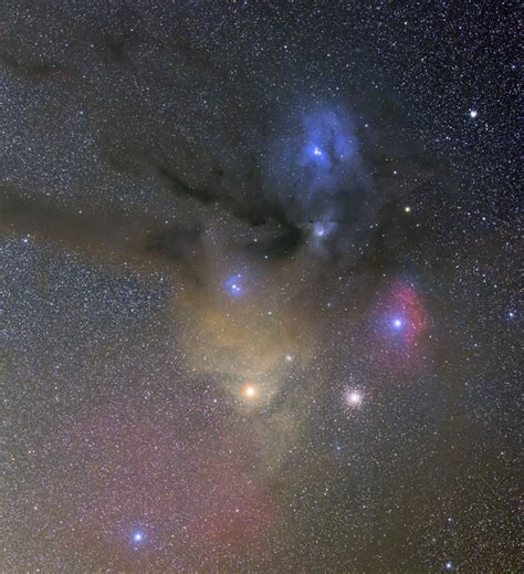 アンタレス付近のカラフルな星雲 天体写真の世界