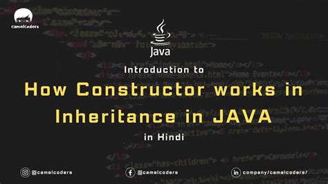 Constructor In Inheritance Deep Overview Of Java Java Mastery