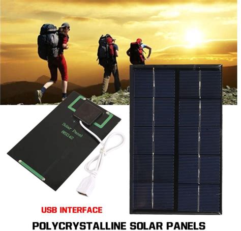 W V Usb K L Polysilicon G Ne Paneli Ta Nabilir G Ne Enerjisi