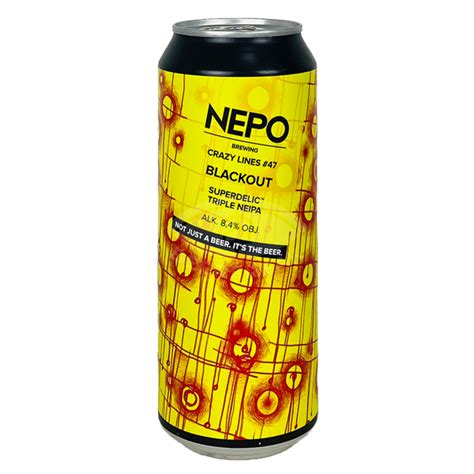 Buy Browar Nepomucen Crazy Lines 47 Blackout From NEPO BREWING