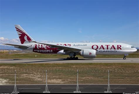 A7 BFG Qatar Airways Cargo Boeing 777 FDZ Photo By Mario Ferioli ID