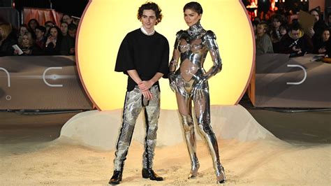 Dune 2 Best Celebrity Red Carpet Fashion Zendaya Timothee Chalamet