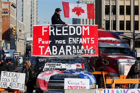 Convoi De La Liberté Le Mouvement Se Mondialise La Presse