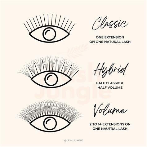 The Ultimate Guide To Hybrid Lash Extensions In Lashes Eyelash