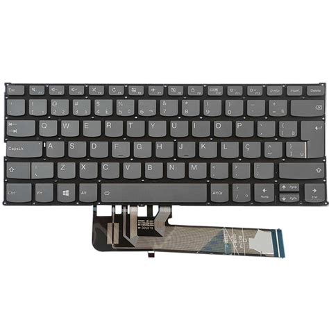 Teclado Para Lenovo Ideapad C340 14IML 81TK Retroiluminado