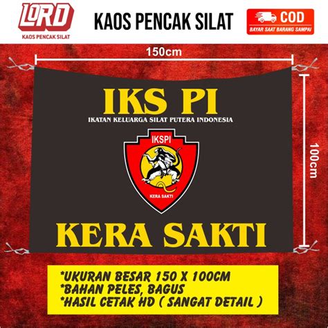 Jual Bendera Identitas Iks Pi Ikatan Keluarga Silat Putra Indonesia