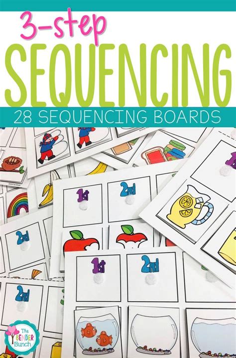 Step Sequencing Boards For Beginning Sequencing Sequencing Cards