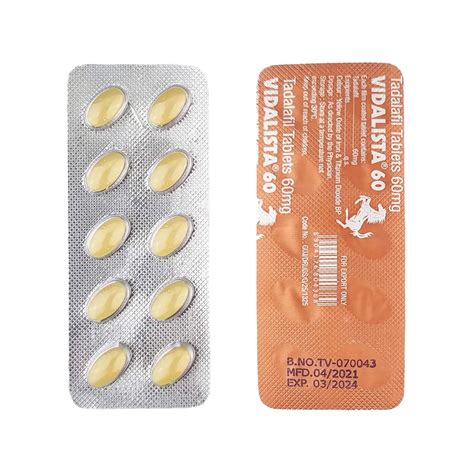 Buy Vidalista 60 Mg Tadalafil Online Fast Delivery