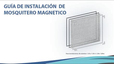 Instalaci N De Mosquitero Magn Tico Youtube