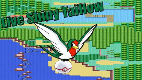 Live Shiny Taillow after 315 DexNav Run Aways Pokémon Omega Ruby YouTube