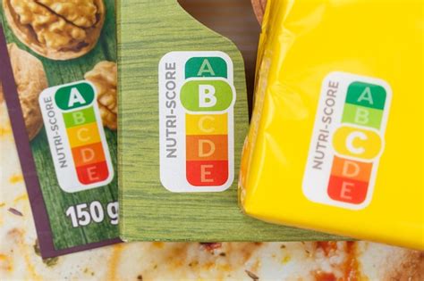 Symbole De L étiquette Nutritionnelle Nutri Score Alimentation Saine