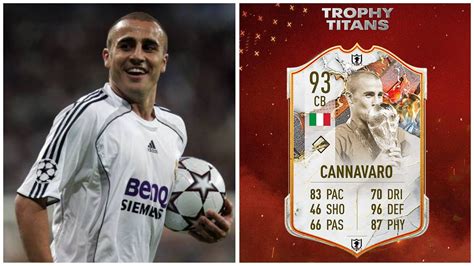 FIFA 23 Leaks Reveal Fabio Cannavaro As An Inclusion In Trophy Titans