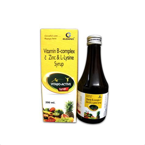 Vitamin B Complex C Zinc And L Lysine Syrup At Best Price In Chandigarh