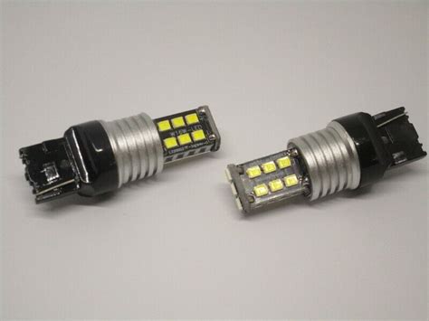 COPPIA LUCI DIURNE DRL 15 LED T20 W21W FIAT 500X LAMPADINE 6000K CANBUS