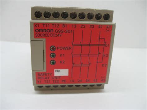 Omron G9s 301 Safety Relay Unit New