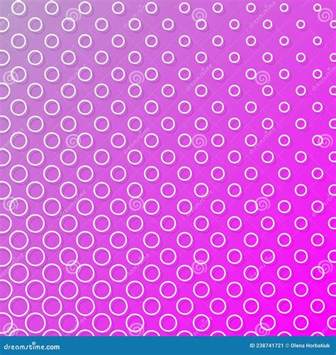 Abstract Dot Vector Illustration Seamless Pattern Pink Background