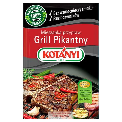 Kot Nyi Mieszanka Przypraw Grill Pikantny G Zakupy Online Z