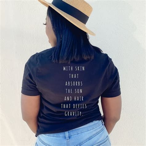 Black Women Shirt Etsy