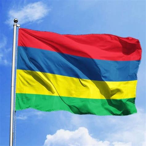 The Flag Of Mauritius Ranks The Quadrants R Politicalcompassmemes