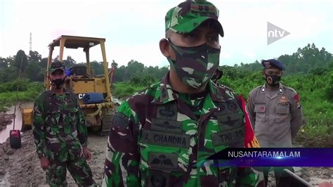 Tni Buka Akses Jalan Untuk Warga Dan Petani Mudahkan Perekonomian Youtube