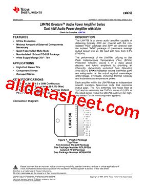 Lm T Nopb Datasheet Pdf Texas Instruments