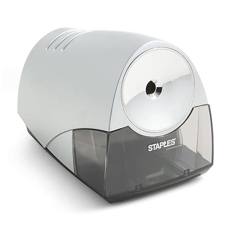 Staples® Electric Pencil Sharpener Graysilver 21835 Staples