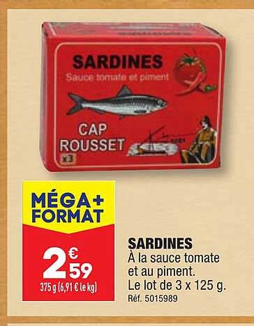 Promo Sardines Chez Aldi Icatalogue Fr