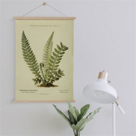 Fern Print Etsy