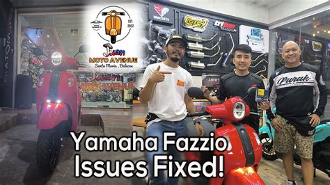 Suspension Tuning Aux Lights Clean Look Yamaha Fazzio YouTube